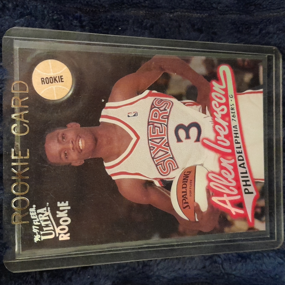 '96-97 Fleer Ultra Allen Iverson Rookie card #82